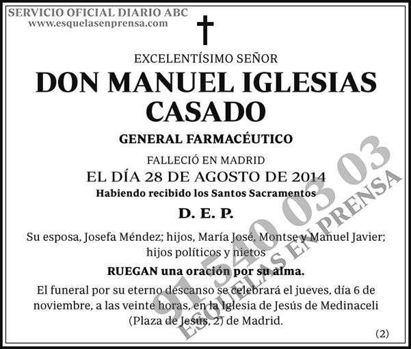 Manuel Iglesias Casado